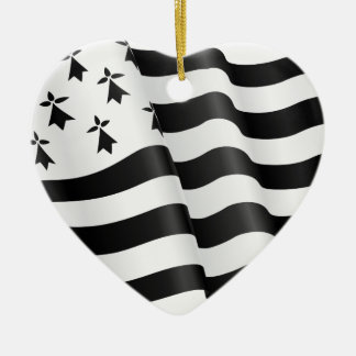Ornamento De Cerâmica Drapeau breton (bandeira bretão)