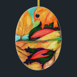 Ornamento De Cerâmica Dreamland<br><div class="desc">Dreamland é o lugar que faz riqueza para nosso espírito</div>