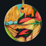 Ornamento De Cerâmica Dreamland<br><div class="desc">Dreamland é o lugar que faz riqueza para nosso espírito</div>