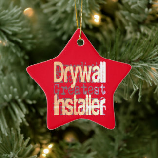 Ornamento De Cerâmica Drywall Installer Extraordinaire