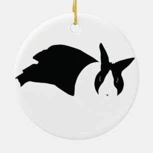 ORNAMENTO DE CERÂMICA DUTCHIE