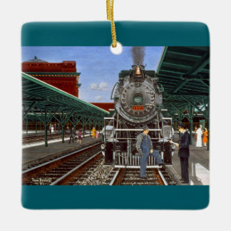 Ornamento De Cerâmica "É AQUELA A CHATTANOOGA CHOO CHOO®” por Tom Rock