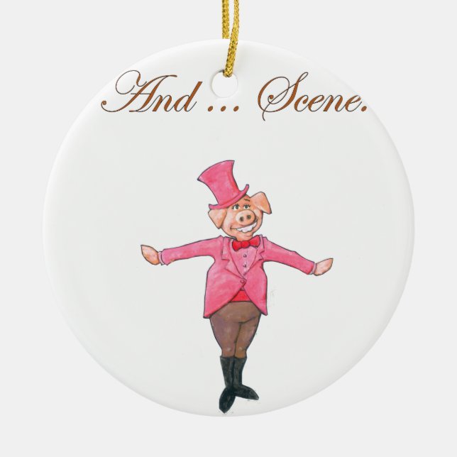 Ornamento De Cerâmica E… cena (Frente)