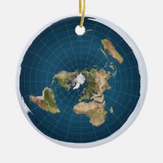 Ornamento De Cerâmica É Flat.  Não, Realmente.