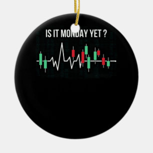 Ornamento De Cerâmica É Segunda-Feira, Mas O Mercado De Valores Comercia