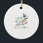 Ornamento De Cerâmica Easter Bunny Dinosaur Egg A Saurus TRex Kids Boys<br><div class="desc">Easter Bunny Dinosaur Egg A Saurus TRex Kids Boys Toddlers T-Shirt</div>