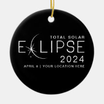 Eclipse Solar 2024 Localização Personalizada Comem