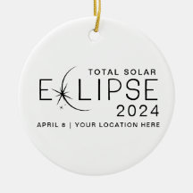 Eclipse Solar 2024 Localização Personalizada Comem