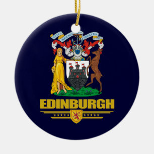 Ornamento De Cerâmica Edimburgo