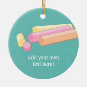 Ornamento De Cerâmica Edimburgo Rock Candy - doce doce "tratador escocês