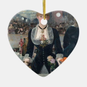 Ornamento De Cerâmica Edouard Manet é um Bar no Folies-Bergère