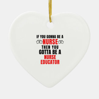 ORNAMENTO DE CERÂMICA EDUCADOR DE ENFERMEIROS