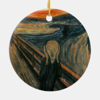 Ornamento De Cerâmica Edvard Munch - O Gritar
