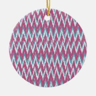 Ornamento De Cerâmica efeito zigzag ikat12.ai