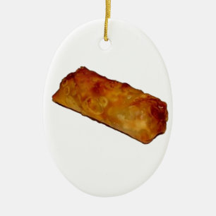 Ornamento De Cerâmica Eggroll