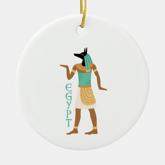 Ornamento De Cerâmica Egito (Frente)
