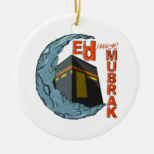 Ornamento De Cerâmica Eid mubarak