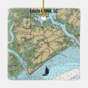 Ornamento De Cerâmica EIsland South Carolina do Sul