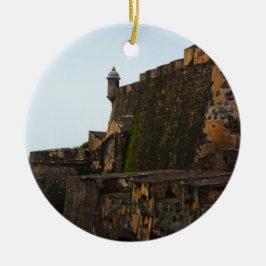 Ornamento De Cerâmica EL Morro Puerto Rico