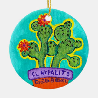 Ornamento De Cerâmica EL Nopalito