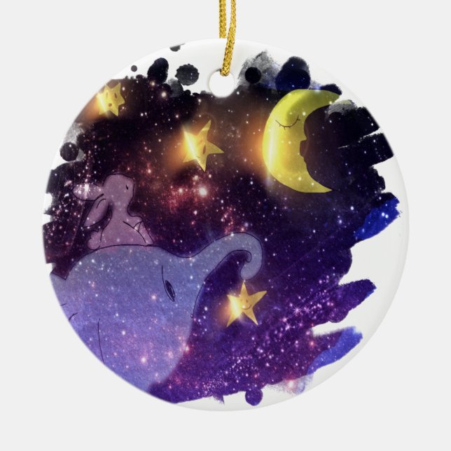 Ornamento De Cerâmica Elefante (Frente)