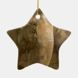 Ornamento De Cerâmica Elefante/Heffalump