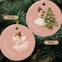 Elegante Bailarina de Nutcracker em Aquarela Balle