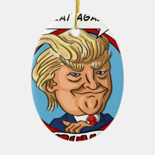 Ornamento De Cerâmica Eleição 2016 presidencial