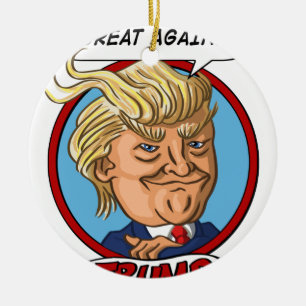 Ornamento De Cerâmica Eleição 2016 presidencial
