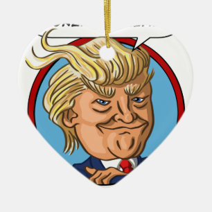Ornamento De Cerâmica Eleição 2016 presidencial