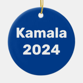 Ornamento De Cerâmica Eleições Presidenciais De Kamala 2024