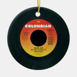 Ornamento De Cerâmica Eles sabem que é decoração de árvores de Natal?