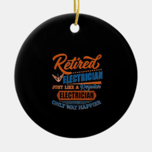 Ornamento De Cerâmica Elétrico aposentado - Presente elétrico