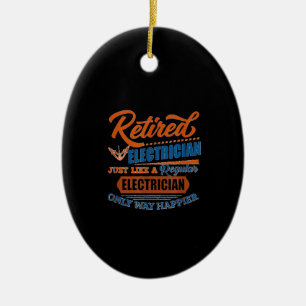 Ornamento De Cerâmica Elétrico aposentado - Presente elétrico
