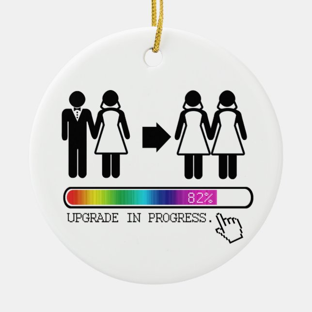 ORNAMENTO DE CERÂMICA ELEVAÇÃO À LÉSBICA (Frente)