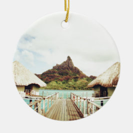 Ornamento De Cerâmica Em Bora Bora