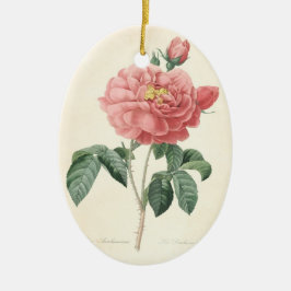 Ornamento De Cerâmica Em memória Loving aumentou o memorial da foto de 2