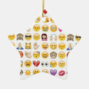 Ornamento De Cerâmica emoji
