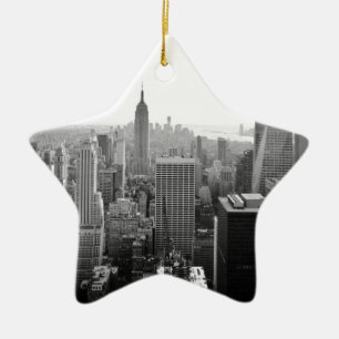 Ornamento De Cerâmica Empire States Building Manhattan