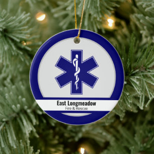Ornamento De Cerâmica EMS Star Life Personalizado
