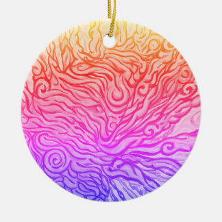 Ornamento De Cerâmica Encaminhamento de Lionfish - arte de NessieYaraArt