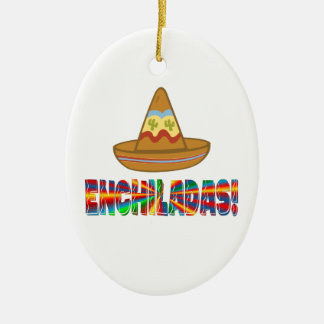 Ornamento De Cerâmica Enchilada Amor