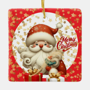 Ornamento De Cerâmica 🎅Enfeite de decoração de Natal festivo