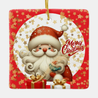 Ornamento De Cerâmica 🎅Enfeite de decoração de Natal festivo