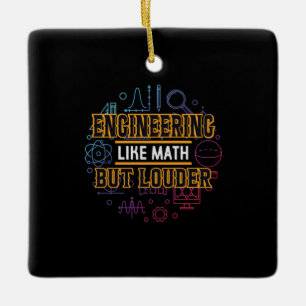 Ornamento De Cerâmica Engenharia De engenheiros Como Matemática