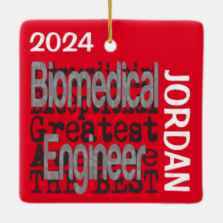Ornamento De Cerâmica Engenheiro biomédico Extraordinário PERSONALIZADO