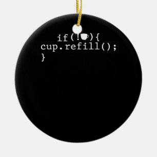 Ornamento De Cerâmica Engenheiro de Software de Codificação Inteligent
