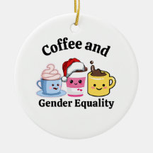 Engraçado Café Político Feminista Orgulho gay LGBT
