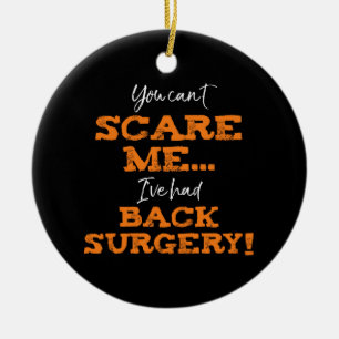 Ornamento De Cerâmica Engraçado de recuperação de cirurgias de fundo