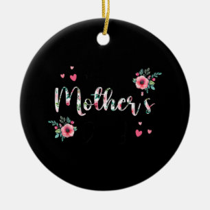Ornamento De Cerâmica Engraçado Grammie Heart para vovó Dia das Mães Mul
